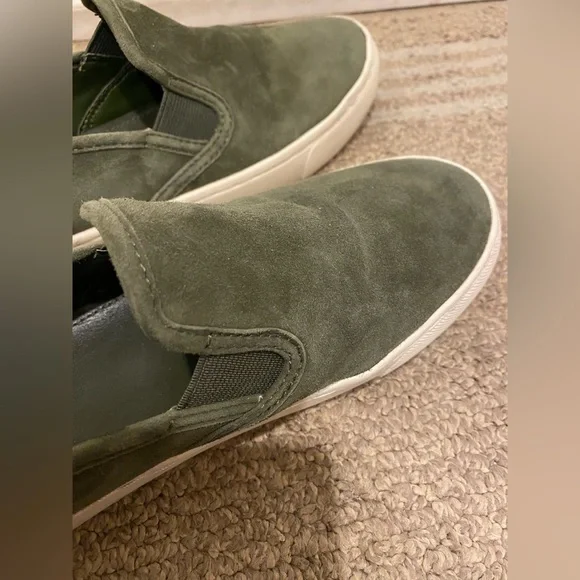Tory Burch Jesse Green Suede Slip On Athletic Loafers Womens Comfort Shoes 7 M - Picture 11 of 15